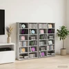 CD spinta 2 vnt. Betono pilka 60 x 17 x 92 cm Apdirbta mediena