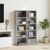 CD spinta 2 vnt. Pilka Sonoma 33 x 23,5 x 97,5 cm