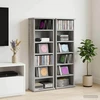 CD spinta 2 vnt. Pilka Sonoma 60 x 17 x 92 cm Apdirbta mediena