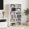 CD spinta Balta 60 x 17 x 92 cm Apdirbta mediena