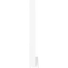 CD spinta Balta 65 x 23,5 x 175 cm Apdirbta mediena