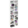 CD spinta Balta 65 x 23,5 x 175 cm Apdirbta mediena