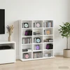 CD spinta Balta 96 x 23,5 x 97,5 cm Apdirbta mediena