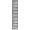 CD spinta Betono pilka 33 x 23,5 x 175 cm Apdirbta mediena