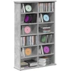 CD spinta Betono pilka 60 x 17 x 92 cm Apdirbta mediena