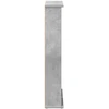 CD spinta Betono pilka 60 x 17 x 92 cm Apdirbta mediena