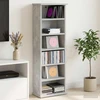 CD spinta Betono pilka 60 x 17 x 92 cm Apdirbta mediena