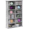 CD spinta Betono pilka 60 x 17 x 92 cm Apdirbta mediena