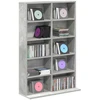 CD spinta Betono pilka 65 x 23,5 x 97,5 cm Apdirbta mediena