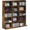 CD spinta Dūminio ąžuolo 96 x 23,5 x 97,5 cm Apdirbta mediena