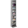 CD spinta Pilka Sonoma 33 x 23,5 x 175 cm Apdirbta mediena