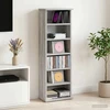 CD spinta Pilka Sonoma 60 x 17 x 92 cm Apdirbta mediena