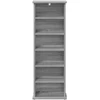 CD spinta Pilka Sonoma 60 x 17 x 92 cm Apdirbta mediena