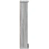 CD spinta Pilka Sonoma 60 x 17 x 92 cm Apdirbta mediena