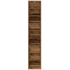 CD spinta Ąžuolo mediena 33 x 23,5 x 175 cm Apdirbta mediena