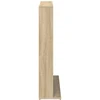 CD spinta Sonoma ąžuolas 33 x 23,5 x 97,5 cm Apdirbta mediena