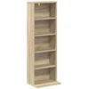 CD spinta Sonoma ąžuolas 33 x 23,5 x 97,5 cm Apdirbta mediena