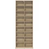 CD spinta Sonoma ąžuolas 65 x 23,5 x 175 cm Apdirbta mediena