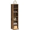CD spintelė Old Wood 21x20x88 cm Engineered Wood