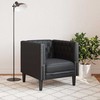 Sofa Juoda 74,5 x 71 x 70,5 cm PVC