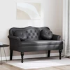 Česterfildo suolas Juoda 120,5 x 65 x 75 cm Dirbtinė oda