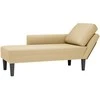 Sofa Chaise Lounge su pagalve pilkai žalia velveto audinys