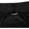 Chalatas be gobtuvo Juoda xl Flanelė