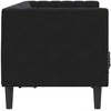 Sofa Juoda 174 x 74,5 x 70,5 cm Aksomas