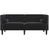Sofa Juoda 174 x 74,5 x 70,5 cm Aksomas