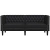 Sofa Juoda 174 x 74,5 x 70,5 cm PVC
