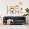 Sofa Juoda 194 x 74,5 x 70,5 cm PVC