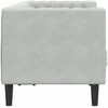 Sofa Šviesiai pilka 174 x 74,5 x 70,5 cm Aksomas
