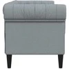 Sofa Šviesiai pilka 182,5 x 74,5 x 74,5 cm Poliesteris