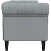 Sofa Šviesiai pilka 201,5 x 74,5 x 74,5 cm Poliesteris