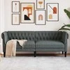 Sofa Tamsiai pilka 201,5 x 74,5 x 74,5 cm Poliesteris