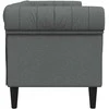 Sofa Tamsiai pilka 201,5 x 74,5 x 74,5 cm Poliesteris