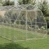 Chicken Run 2,5x8x2,25 m cinkuotas plienas