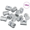 Cilindrinės veržlės M6 x 12,7 mm (sriegio skersmuo x L) Plyšinė