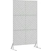 Privatumo žaliuzės 100 x 50 x 180 cm Galvanizuotas plienas