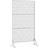 Privatumo žaliuzės Pilka 100 x 50 x 180 cm Plienas