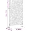 Privatumo žaliuzės 100 x 50 x 180 cm Galvanizuotas plienas