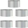 Vazonų žiedas 5 pcs Sidabro 40 x 40 x 20 cm Cinkuota plienas