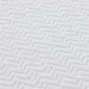 „Memory Foam“ čiužinys Vidutinis 90 x 200 cm Balta ir pilka