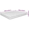 ČiužinysČiužinys Balta Balta 200 x 160 x 17 cm PU putos