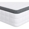 Čiužinys 2 pcs Balta ir pilka 80 x 200 cm Bonell spyruoklė