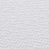 „Memory Foam“ čiužinys Vidutinis 200 x 200 cm Balta ir pilka