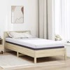 „Memory Foam“ čiužinys Vidutinis 100 x 200 cm Balta ir pilka