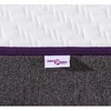 „Memory Foam“ čiužinys Vidutinis 90 x 200 cm Balta ir pilka