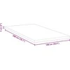Čiužinys Miegamojo putų čiužinio užvalkalas 100 x 200 cm Thick Minkštas