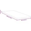 Čiužinys Miegamojo putų čiužinio užvalkalas 90 x 190 cm Thick Minkštas